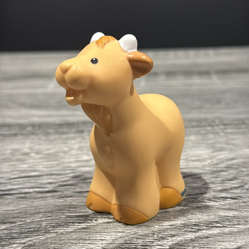Fisher-Price | Little People: Brown Billy Goat (2008) - Collectible Toy Figure